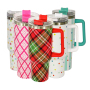 YEDI Newly Designed 40 oz Stainless Steel Travel Mug Classic Vacuum Insulated Cup Handle Cute 40 oz Water Bottle Business Gifts