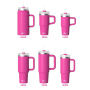 YEDI Custom Logo 30 oz 40 oz Stainless Steel Double Wall Vacuum Travel Coffee Mug 20 oz 30 oz 40 oz Tumbler with Handle