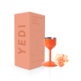 YEDI 50ml Classic Design Stainless Steel Goblet for Red Wine & Cocktail for Camping