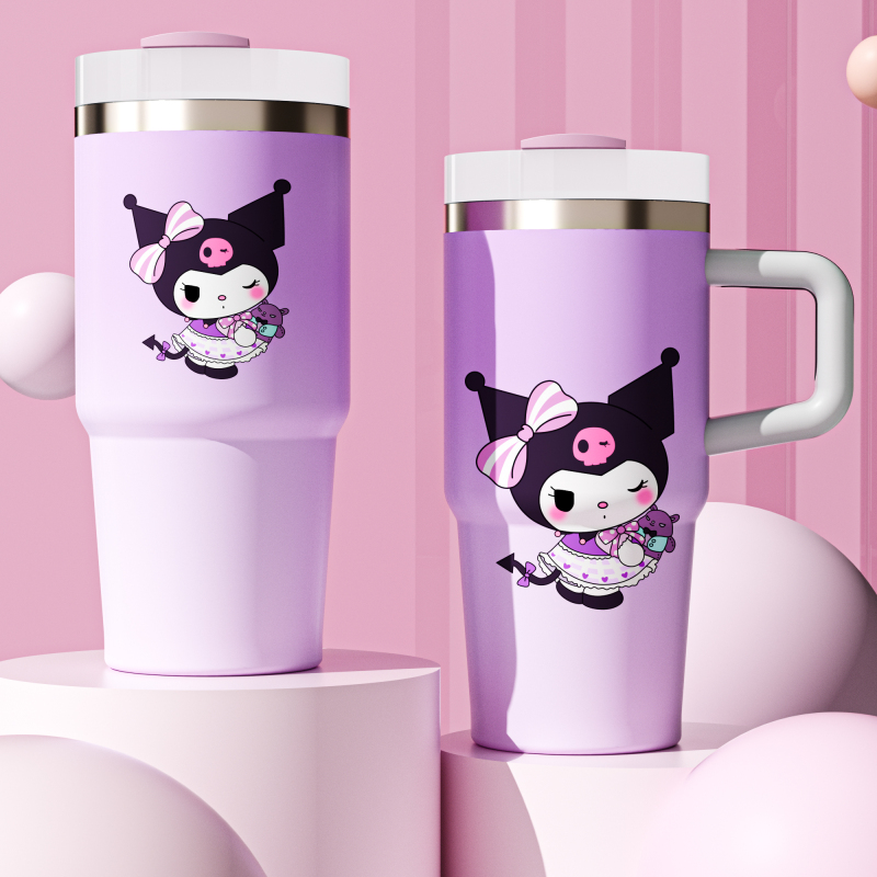 Cartoon Stainless Steel Water Bottle Travel Tumbler Stainless Steel