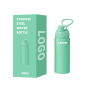 18oz BPA-Free Stainless Steel Kids Water Bottle with Straw Cute Children's School Drink Vacuum Type