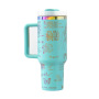 YEDI 40 oz Tumbler with Handle  H2.0 304 Stainless Steel Travel Mug Double Wall Vacuum Reusable Insulated Sports Travel Mugs