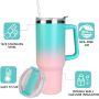 YEDI Most Popular H2.0 Stainless Steel Vacuum Insulated Tumbler with Lid and Straw for Water Iced Tea or Coffee