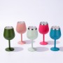 300ml Customize Logo 304 Stainless Steel Wine Tumbler MargaritacTumbler with Lid Insulated Double Cup Party Picnic Party