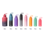 Customized Logo 24oz 32oz 64oz 128oz 1l 1000ml  Double Walled Water Bottle 18/8 Stainless Steel Metal Water Bottle with Straw