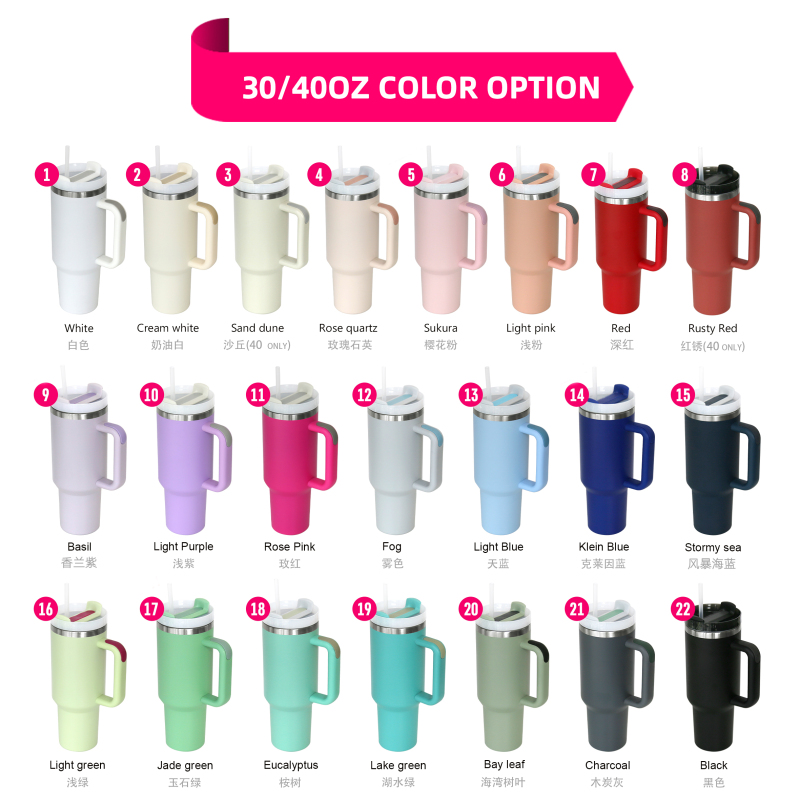 Gobelet de voyage isotherme à double paroi en acier inoxydable, nouveau modèle breveté 2025, gobelet carré de 30 oz avec poignée, type bouteille sous vide