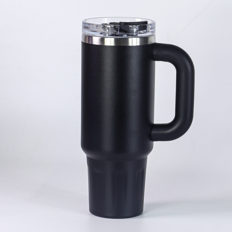YEDI 40oz Insulated Water Tumbler Halloween 304 Stainless Steel Double Wall with Handle and 2-in-1 Lid Customizable Logo