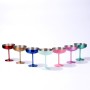 OEM 300ml Double Wall Insulated Stainless Steel Cocktail Tumbler Wine Glasses Insulated Martini Glasses for Bar Use