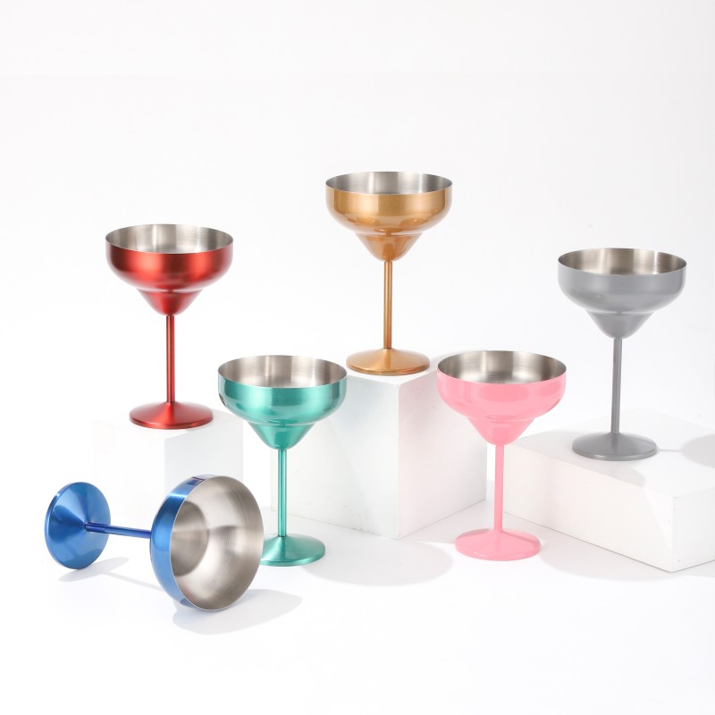 Wine Glasses Stopper Drinking Factory Wholesale Custom Goblet Red Wine Popular Cup Metal