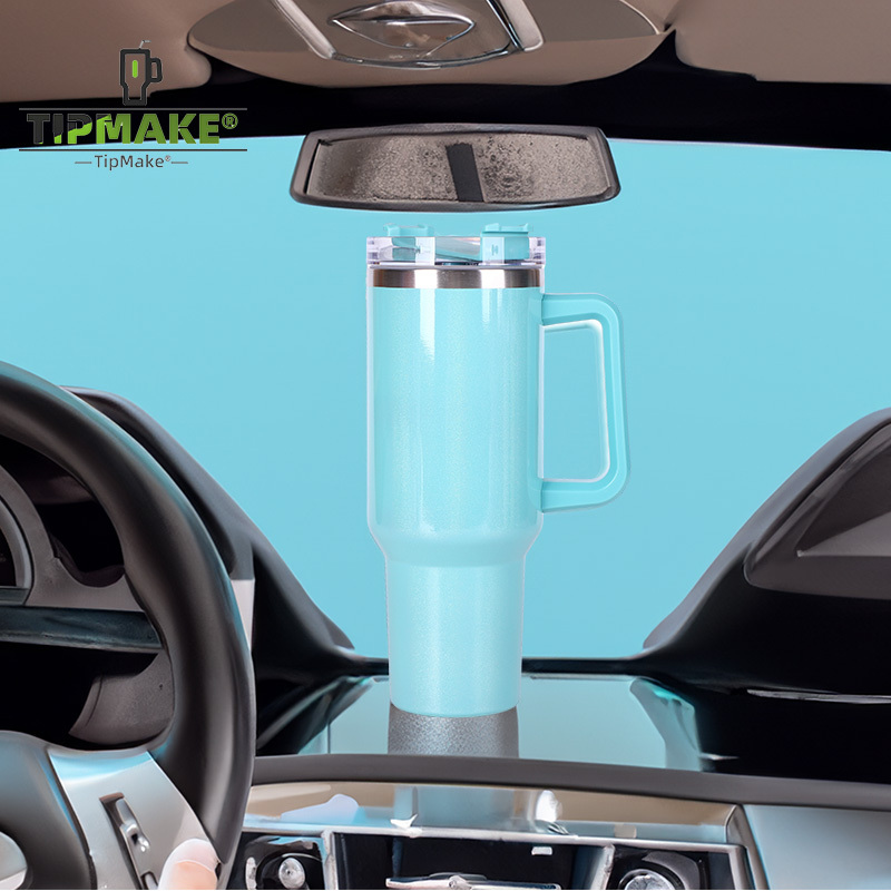 YEDI H2.0 Stainless Steel Vacuum Insulated Tumbler with Lid and Straw for Iced and Cold Beverages Handgrip Vacuum Flasks