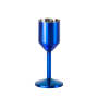 Factory Wholesale Custom Goblet Red Wine Popular Cup Metal Stainless Steel Wine Glasses Stopper Drinking