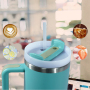 YEDI Most Popular Colors 40 oz H2.0 Tumbler Insulated 304 Stainless Steel Thermos Bottle Double Wall Spill Proof Travel Mug