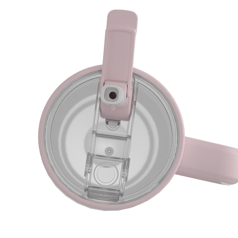 Patented Design 40oz Double Wall Vacuum Insulated Travel Mug Leakproof Tumbler with Straw and Lid