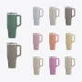 Patented Design 40oz Double Wall Vacuum Insulated Travel Mug Leakproof Tumbler with Straw and Lid