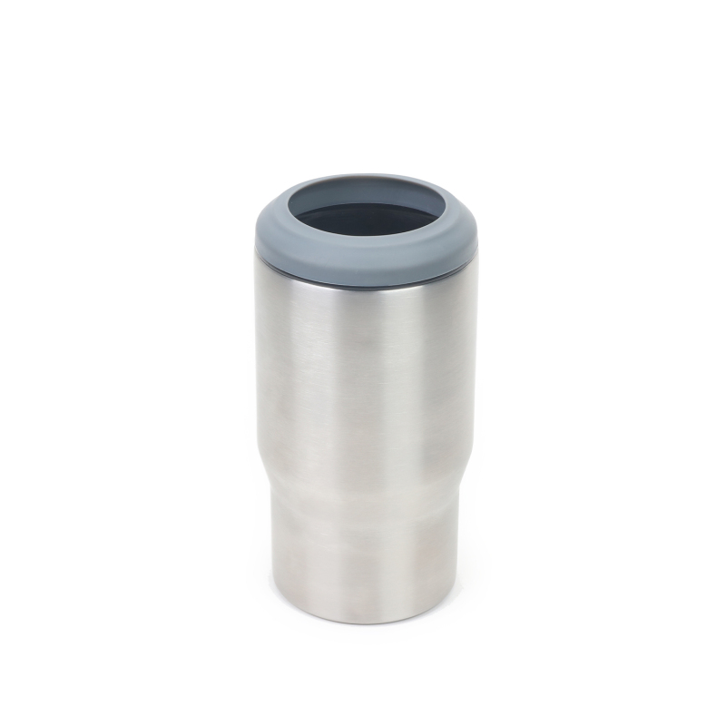 YEDI 14oz Custom Logo Double Wall Vacuum Insulated Stainless Steel 4 in 1 Can Cooler With Opener