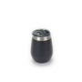 YEDE 12oz 18/8 Stainless Steel Double-Wall Wine Tumbler for Mugs with Durable Silicone Base and Convenient Slider Lid