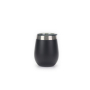 YEDE 12oz 18/8 Stainless Steel Double-Wall Wine Tumbler for Mugs with Durable Silicone Base and Convenient Slider Lid