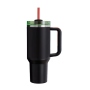 YEDI 40 oz H2.0 Tumbler 304 Stainless Steel Travel Mug with Straw and Lid Double Wall Vacuum Reusable Insulated Sports Mugs