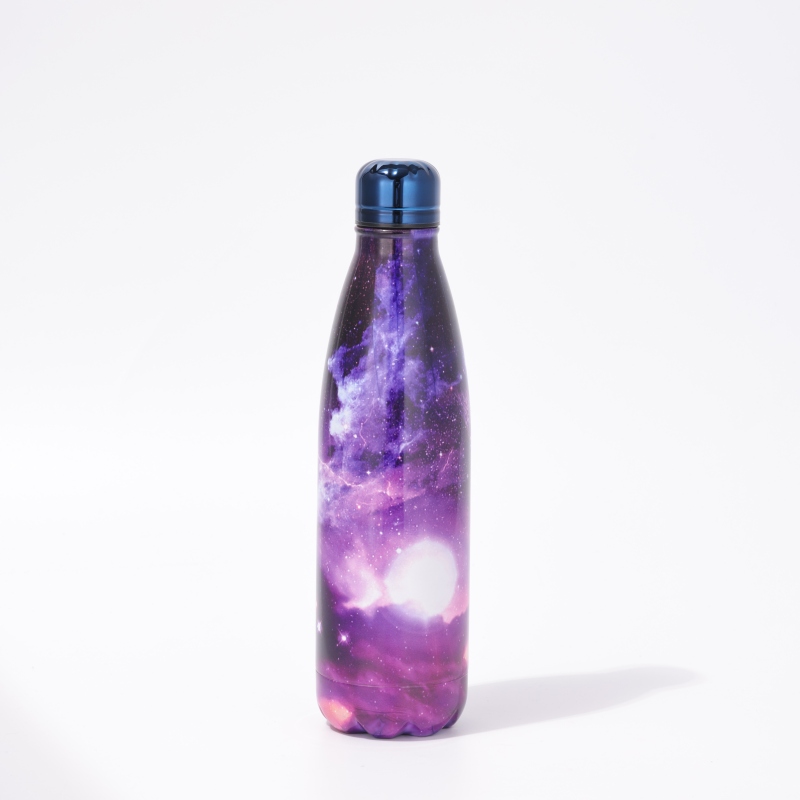 YEDI 17Oz 25oz 34oz Stainless Steel Vacuum Insulated Water Bottle Double Walled Cola Shape Thermos Reusable Metal Water Bottle
