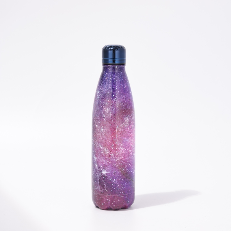 YEDI 17Oz 25oz 34oz Stainless Steel Vacuum Insulated Water Bottle Double Walled Cola Shape Thermos Reusable Metal Water Bottle