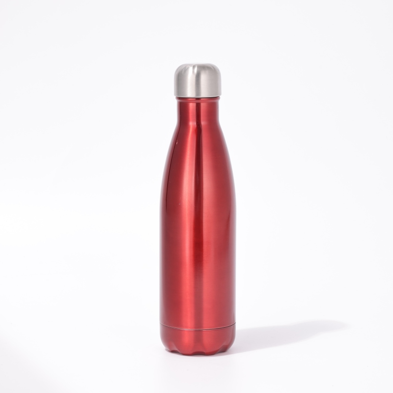 YEDI 17Oz 25oz 34oz Stainless Steel Vacuum Insulated Water Bottle Double Walled Cola Shape Thermos Reusable Metal Water Bottle