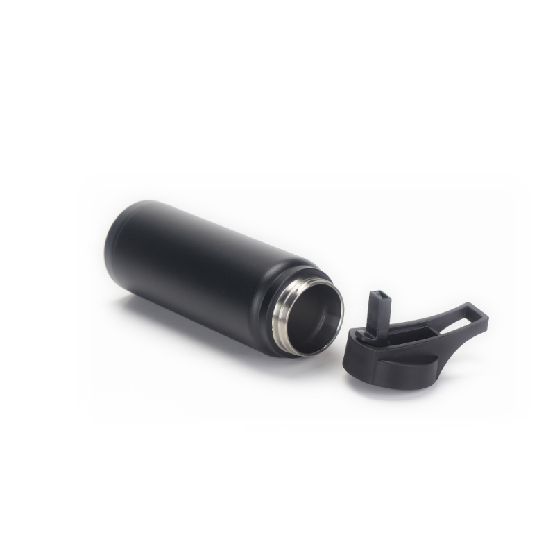 Bouteille d'eau de sport YEDI 24 oz en acier inoxydable sans BPA, isolée sous vide, avec performance thermique élevée pour les voyages et le camping