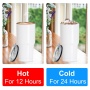 30oz Sublimation Tumbler Stainless Steel Coffee Mugs Double Wall Vacuum Insulated  Splash Proof Lids Travel Cups for DIY Gift