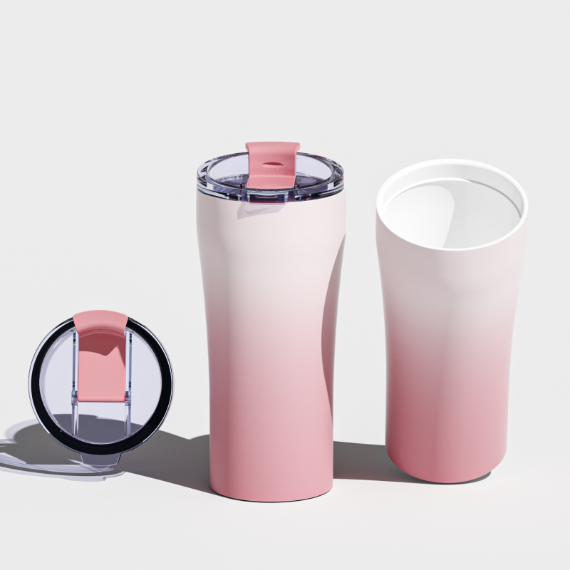 YEDI BPA-Free 18/8 Stainless Steel 12oz Tumbler Premium Mugs with Durable Ceramic Lining for Beverages