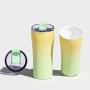YEDI BPA-Free 18/8 Stainless Steel 12oz Tumbler Premium Mugs with Durable Ceramic Lining for Beverages