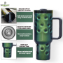 YEDI 40oz  Mug- Double Wall Stainless Steel Vacuum Insulated Travel Coffee Mug  Gift