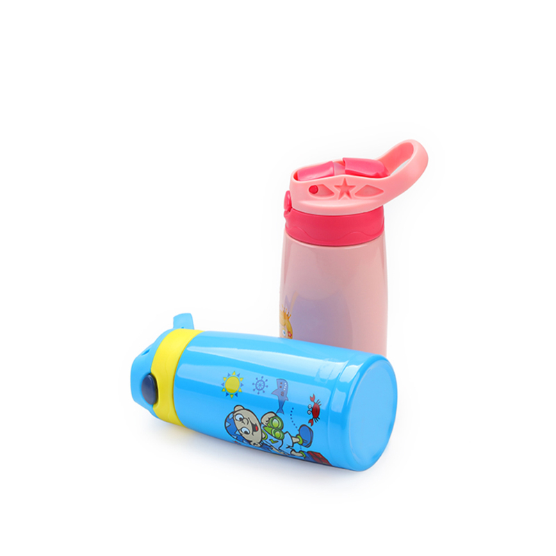 YEDI 350ml Custom logo Kids Stainless Steel Water Bottle  Vacuum Insulated Flask with Straw