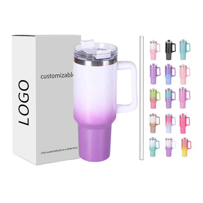 YEDI Travel Coffee Mug Double Wall Tumbler Modern Mug Cup Stainless Steel New CLASSIC Big Capacity Office Christmas Gift 40oz