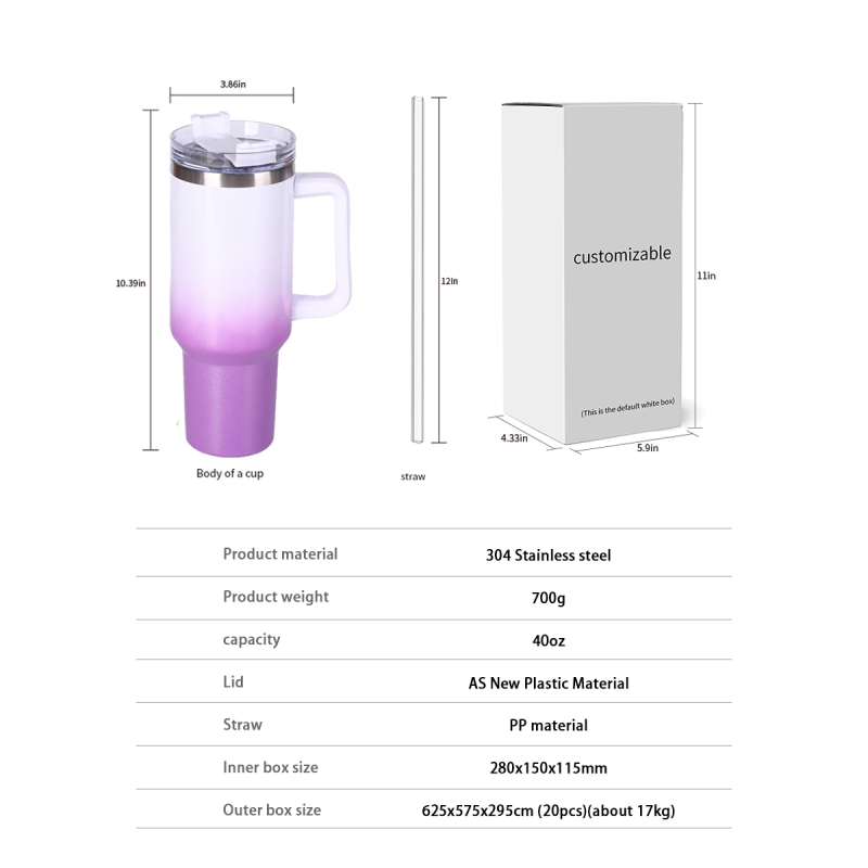 YEDI Travel Coffee Mug Double Wall Tumbler Modern Mug Cup Stainless Steel New CLASSIC Big Capacity Office Christmas Gift 40oz
