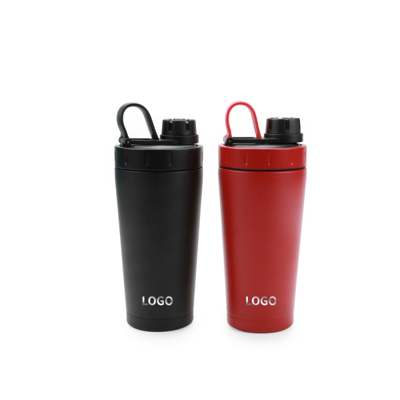 YEDI 600ML Double Wall Insulated Stainless Steel Sports Protein Shaker Bottle BPA Free Customized Logo Gym Drink Cup