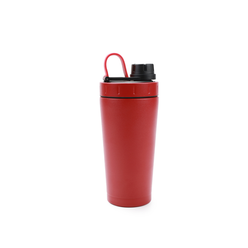 YEDI 600ML Double Wall Insulated Stainless Steel Sports Protein Shaker Bottle BPA Free Customized Logo Gym Drink Cup