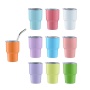 YEDI Customized 2oz 3oz Stainless Steel Sublimation Miniature Tumbler With Straw and Lid