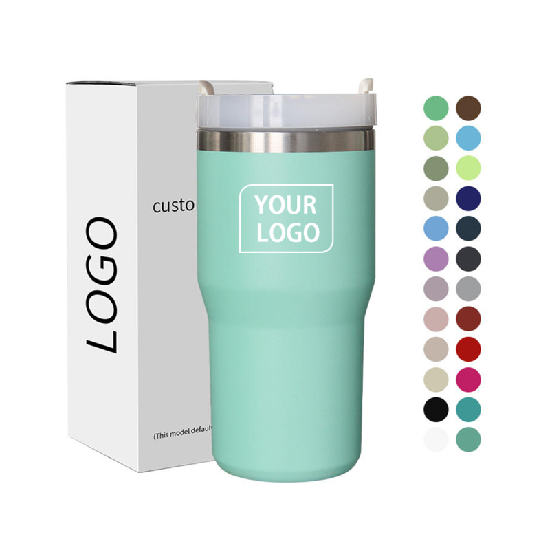 20oz Insulated Stainless Steel Tumbler Coffee Tumbler Double Wall Vacuum Travel Coffee Mug With Durasip Ceramic Lining