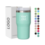 20oz Insulated Stainless Steel Tumbler Coffee Tumbler Double Wall Vacuum Travel Coffee Mug With Durasip Ceramic Lining
