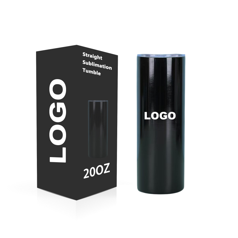YEDI Car Cup Mug Stocked Tumbler Sublimation Blanks Stainless Steel Straight Insulated 20oz Tumbler with Lid and Straw