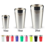 YEDI Custom 16 oz Vacuum Double Wall Thermo Insulated Tumbler Cup With Bottle Beer Opener Stainless Steel Stan Cups
