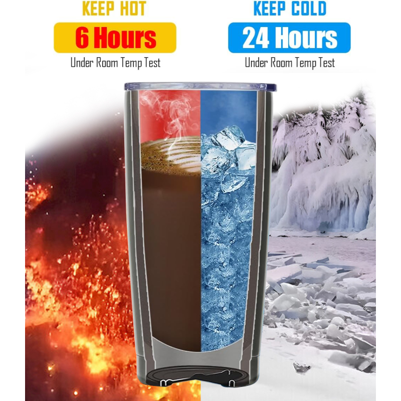 YEDI Custom 16 oz Vacuum Double Wall Thermo Insulated Tumbler Cup With Bottle Beer Opener Stainless Steel Stan Cups