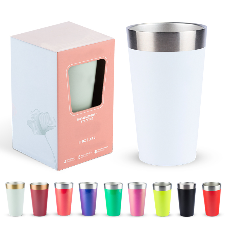 YEDI Custom 16 oz Vacuum Double Wall Thermo Insulated Tumbler Cup With Bottle Beer Opener Stainless Steel Stan Cups