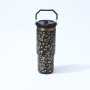 YEDI New 20oz 304 Stainless Steel Insulated Cup Cute Stitch Large Capacity Outdoor Portable Vacuum Cup With Handle and Straw