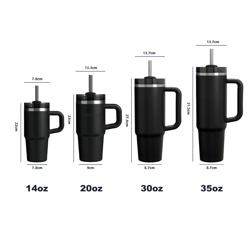 Wholesale 20oz Tumbler Powder Coated Double Wall Stainless Steel Insulated Travel Coffee 20 oz Tumbler Cups Mug With Custom logo