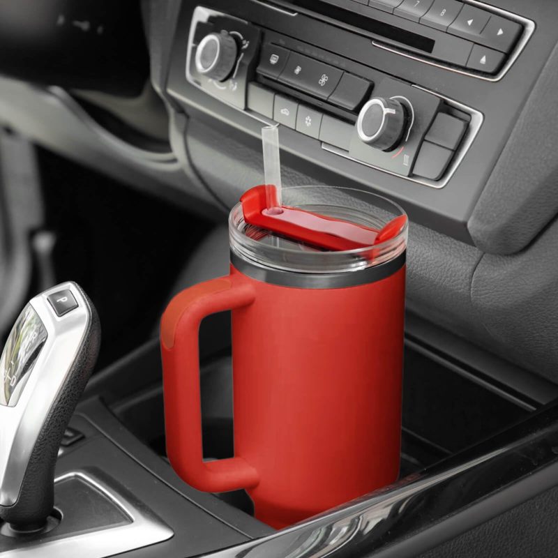 YEDI 40 Oz H1.0 Tumbler Stainless Steel Double Wall Vacuum Leak Proof Coffee Tumbler Mugs Outdoor  Coffee  Travel Mug