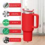 YEDI 40 Oz H1.0 Tumbler Stainless Steel Double Wall Vacuum Leak Proof Coffee Tumbler Mugs Outdoor  Coffee  Travel Mug
