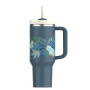 YEDI 40 oz le TUMBLER MOTHER IS DAY H2.0 en acier inoxydable 304 avec paille et couvercle à double paroi sous vide