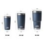 YEDI 20oz Double Wall Stainless Steel Tumbler Magnetic Lid for Original Slide Tumbler Customizable Logo Vacuum Insulated Coffee 