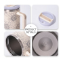 Latest Style 40 oz Stainless Steel Double Wall Vacuum Insulated Car Mug Travel Mug with Handle and Straw Lid