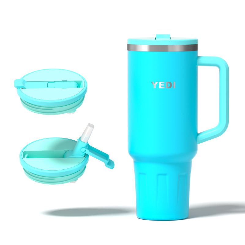 YEDI Wholesale 40oz Blank Tumbler 40oz Mug With Handle Custom Stainless Steel Vacuum Tumbler Leak Proof 40 oz Travel Mug